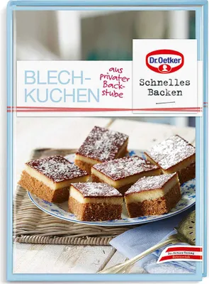 Produktbild von Dr. Oetker Rezeptbuch Blechkuchen aus privater Backstube