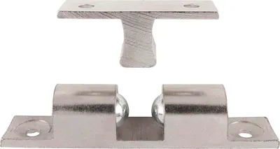 Produktbild von Doppelkugelschnapper Schließsystem (Schnappverschluss) 13x70mm vernickelt