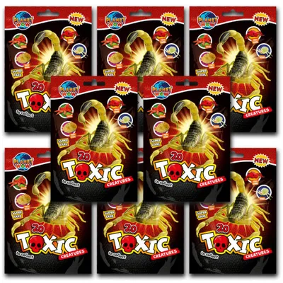 Produktbild von Toxic Creatures Sammelfiguren - Planet Wow Figur - 8 Tüten