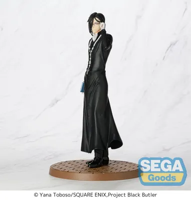Image de Black Butler : figurine en PVC Luminasta de l’arc Boarding School Arc, Sebastian Michaelis, 22 cm