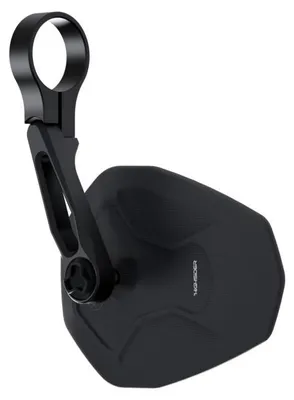 Image de Rétroviseur d'extrémité de guidon HIGHSIDER Ventura-RS, court, noir