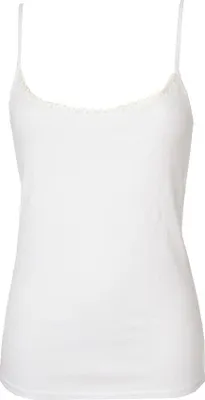 Immagine prodotto di Camiciola canottiera donna spalla stretta laccio top 100% bio organic Cotone RAGNO articolo D997AE BIO Cotone TOP, I S - F 2 - D 3 - UK 36 - USA S, Cotone 100%