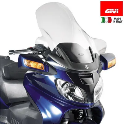 Immagine prodotto di Parabrezza GIVI trasparente intercambiabile 78,5x72cm per SUZUKI AN 650 Burgman Executive