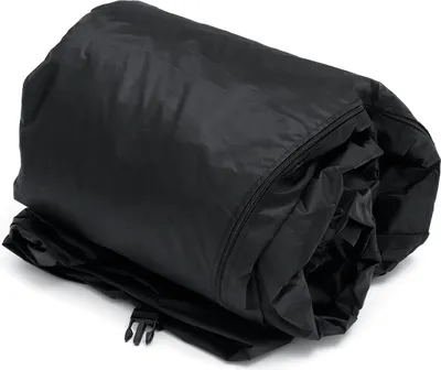 Immagine prodotto di 16-18ft/17-19ft/20-22ft/22-24ft 210D Copertura nera per barche con tetto a T per console centrale - 16-18ft