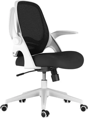 Obrázek produktu pro Ergonomická kancelářská židle s výklopnými podloketníky, prodyšnou opěradlem a nastavitelnou výškou