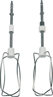 Produktbild von easyPART passend für SS193937 KRUPS Tefal Moulinex Rührbesen Emulgierquirle Schlagbesen Schneebesen rechts links Set Handmixer Mixer