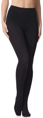 Produktbild von Merry Style Damen Thermo Strumpfhosen 24555 gefüttert Extra Warm (Schwarz, L) .