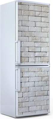 Produktbild von Magnete Dekorative - 60 cm x 180 cm - Küche Magnetmatte Kühlschrankmagnete - Weißer Backstein Ziegel