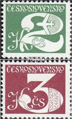 Produktbild von Briefmarken Tschechoslowakei 1980 Mi 2542-2543 (kompl.Ausg.) postfrisch Freimarken