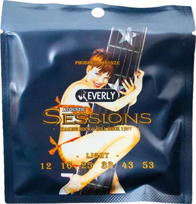 Immagine prodotto di Everly Acoustic Sessions Bronzo fosforoso Saiten 12-53 7212
