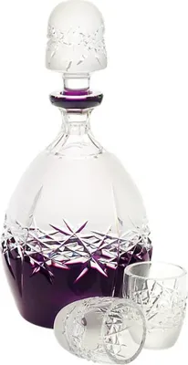 Produktbild von Likörset King 3-tlg., aus Bleikristall