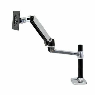 Zdjęcie produktu dla Ergotron LX Series Desk Mount LCD Arm, Tall Pole, 11,3 kg, 86,4 cm (34"), 75 x 75 mm, 100 x 100 mm, Czarny