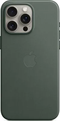 Produktbild von Apple iPhone 15 Pro Max Hülle - Recycelte Mikrofaser - Hard Case, Backcover - Grün