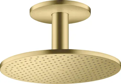 Produktbild von Kopfbrause AXOR 300 2jet Deckenmontage brushed brass brushed brass