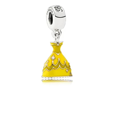 Produktbild von Pandora Disney 791576ENMX Charm-Anhänger Belle's Kleid