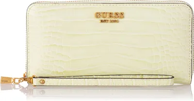 Image de GUESS Laurel Large Zip Around L Light Lime