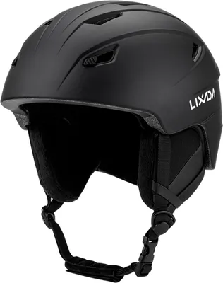 Produktbild von LIXADA Skihelm, Snowboardhelm, Skatehelm, Ski-Sicherheitsschutzausrüstung, mit , Sicherheitsbericht, Schwarz