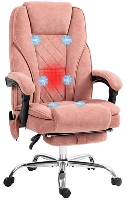 Produktbild von Vinsetto Bürostuhl mit Vibrtationsmassage, Ergonomischer Schreibtischstuhl
