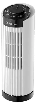 Produktbild von Purline 61803, Haushaltsturmventilator, Silber, Weiß, Flur, Berührung, AC, 30 W