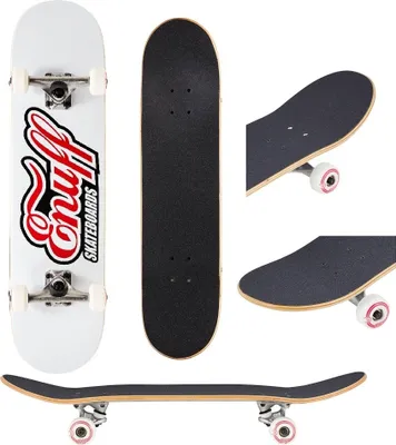 Produktbild von Enuff klassisches Logo-Skateboard weiß