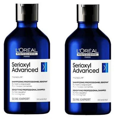 Image de L'Oréal Scalp Serioxyl Advanced Density Shampooing pour cheveux clairsemés 2x300ml
