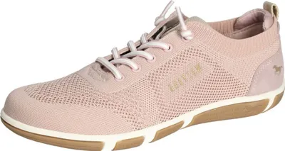 Produktbild von Mustang Damen Sneaker Schnürung trendig Halbschuhe sportlich 1488-303, Größe:38 EU, Farbe:Rosa