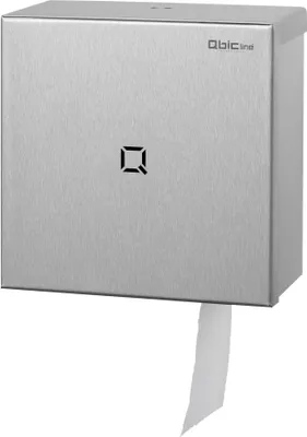 Produktbild von Qbic-Line Großrollenspender MINI - Toilettenpapierspender - Edelstahl