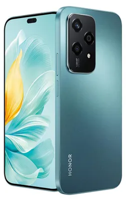 Produktbild von Honor 200 Lite 5G, 17 cm (6.7"), 8 GB, 256 GB, 108 MP, Android 14, Cyan