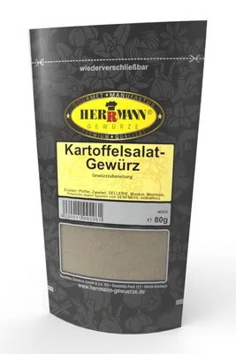 Produktbild von Herrmann Gewürze Kartoffelsalat Gewürzzubereitung 80g