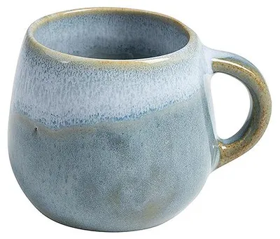Immagine prodotto di Tazze da espresso con manico, collezione Pedra, colore blu chiaro