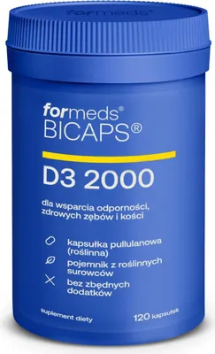Productafbeelding van Formeds Bicaps Vitamine D3 2000, 120 stuks