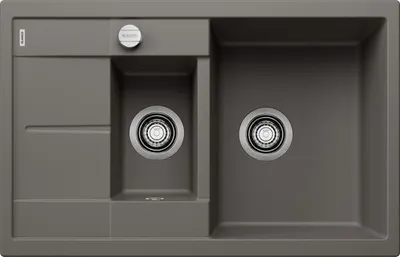 Produktbild von BLANCO METRA 6 S Compact SILGRANIT vulkangrau