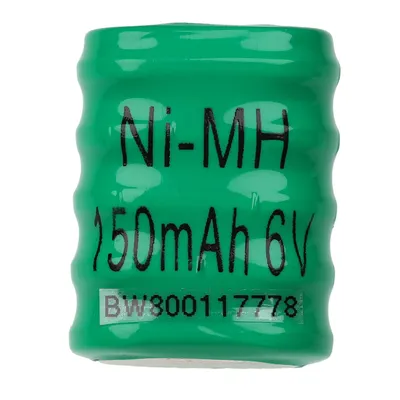 Produktbild von vhbw NiMH Ersatz Knopfzellen-Akku (150 mAh, 6 V, NiMH)