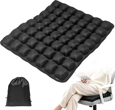 Produktbild von Aufblasbares Sitzkissen, ergonomisch, tragbar, für Auto und Büro