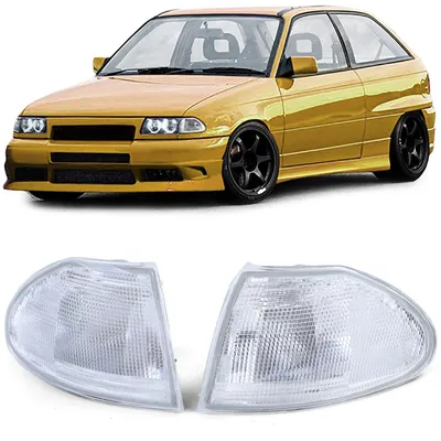 Für Opel Astra F 1991-1998 Frontblinker Blinker Weiß LINKS + RECHTS in der Farbe Weiß von Carparts-Online GmbH