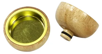 Imagen del producto de Juego de 6 portavelas piramidales, aproximadamente 3,5 cm de altura
