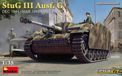 Produktbild von 550035357 - Modellbausatz,1:35 Dt. StuG III Ausf.G 1944 MIAG Int.