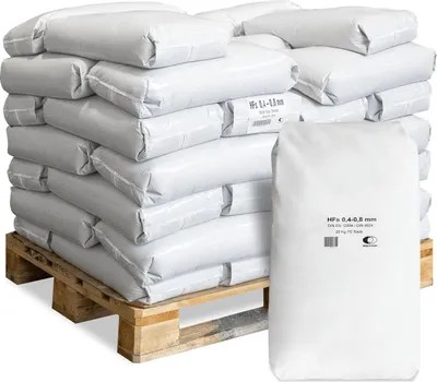 Produktbild von Galamio Filtersand 0,4 - 0,8 mm 25kg x 40 Sack 1000kg Palette
