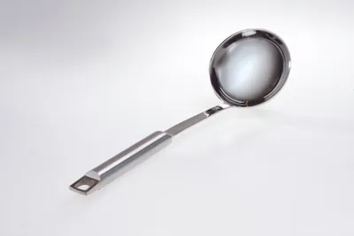 Produktbild von GSD Schöpflöffel aus Edelstahl, 34 cm, 220 g