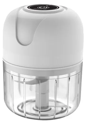 Produktbild von Elektrischer Mini-Knoblauchschneider, Mini-Gemüseschneider, tragbare elektrische Knoblauchmühle mit USB-Ladefunktion für Zwiebeln, Karotten, Fleisch, Babynahrung, Gemüse