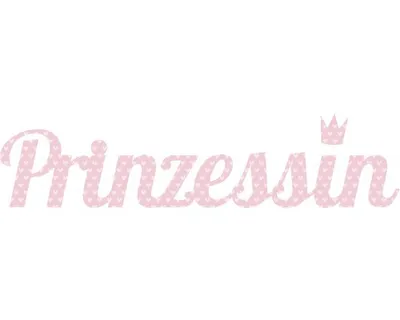 Produktbild von 3d Wanddeko Prinzessin 25x70 cm