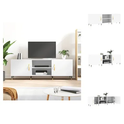 Produktbild von vidaXL TV-Schrank Weiß 150x30x50 cm Holzwerkstoff -  TV-Möbel