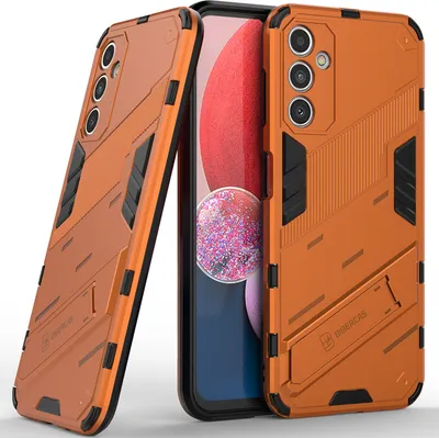 Produktbild von Armor Hülle für Samsung Galaxy A14 5G/4G, Hybrid PC TPU Bumper Stoßfestes Schutzhülle mit Standfunktion Weiß