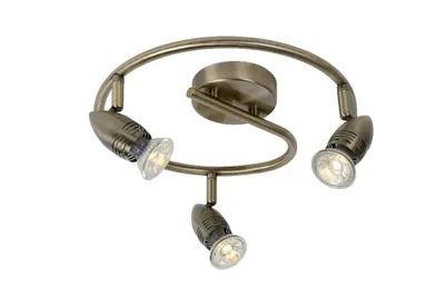 Obrázek produktu pro CARO-LED - Stropní bodové světlo - průměr 31 cm - LED - GU10 - 3x5W 2700K - bronzová