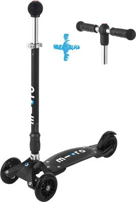 Image de Micro Kickboard Compact schwarz Scooter