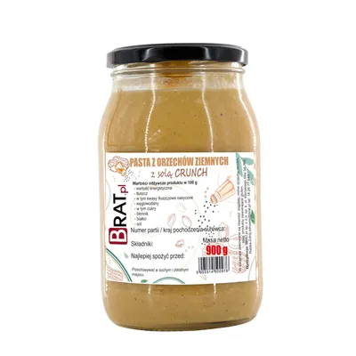 Immagine prodotto di Pasta di arachidi conCrunch 900g Brat.pl