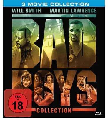 Zdjęcie produktu dla PLAION 1129582, Film, Blu-ray, Niemiecki, Angielski, Francuska, Rosyjski, Turecka, 390 min, Bad Boys 1-3, Przygoda/Przygodowy