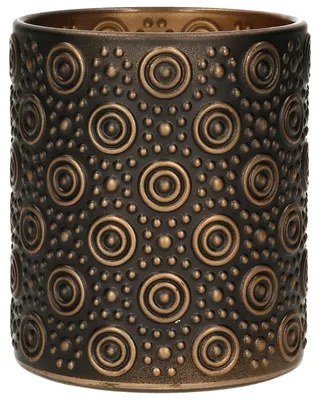 Produktbild von Countryfield Teelichthalter/Kerzenhalter - schwarz/bronze - H10 cm