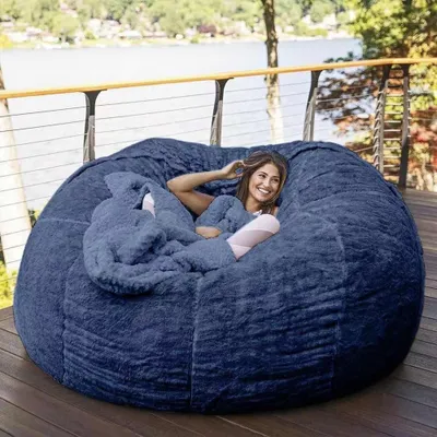 Produktbild von Sitzsack-Sesselbezug Sitzsack Hülle, Sitzsack Erwachsene, Sitzsackbezug für Kinder, Sitzsack-Bezug (ohne Füllung)