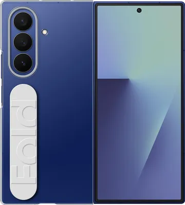 Produktbild von Samsung Clear Grip Case fr das Samsung Galaxy Z Fold 7 - Transparent